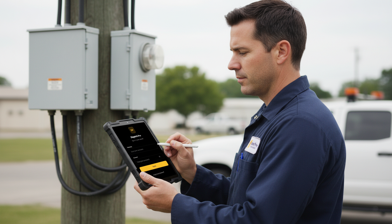 Your team in the field. Fully connected.